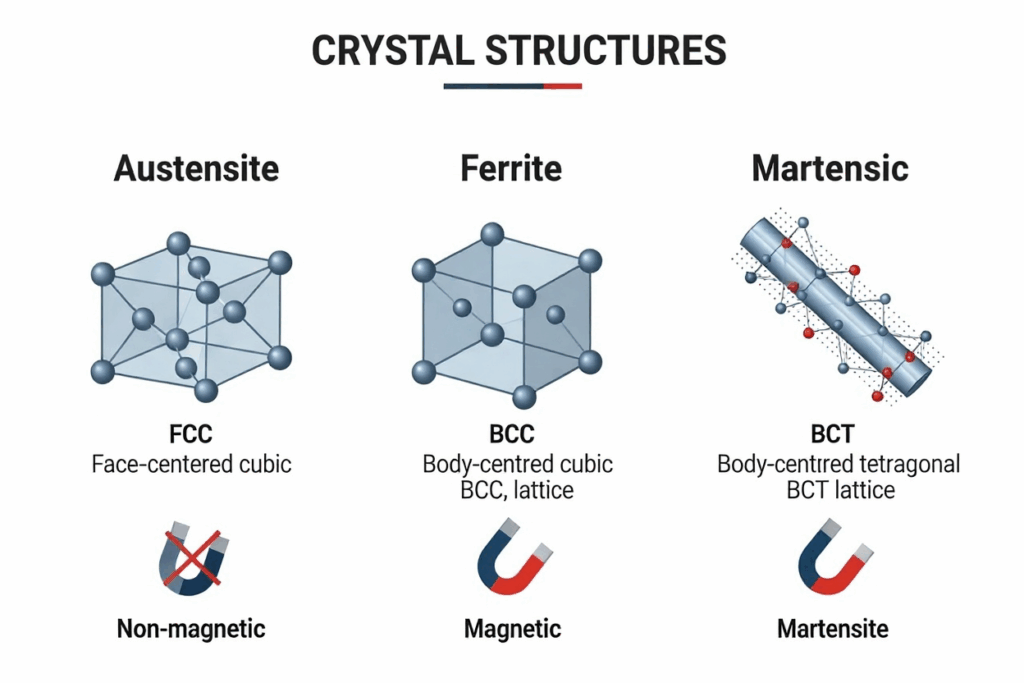 crystal sructures magnetism refined